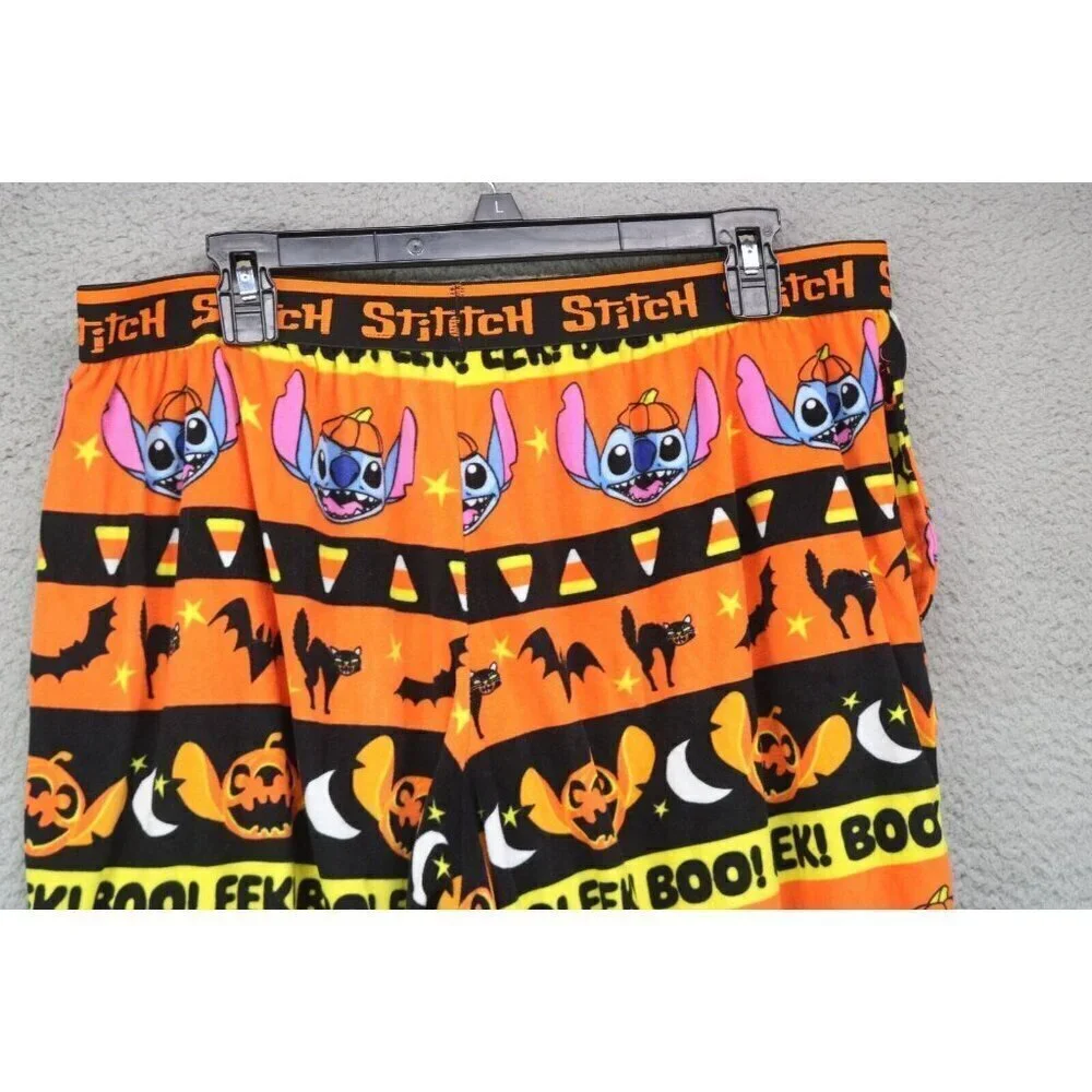 Disney Stitch Halloween Pajama Pants-Size XL-Halloween-Lilo & Stitch-Pockets - Picture 5 of 7